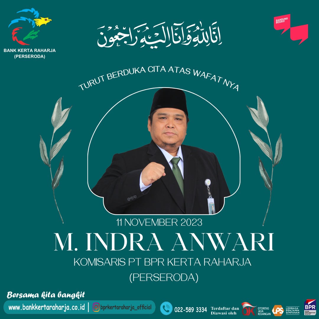 Segenap Jajaran Pengurus Beserta Karyawan/ti Turut Berduka Cita