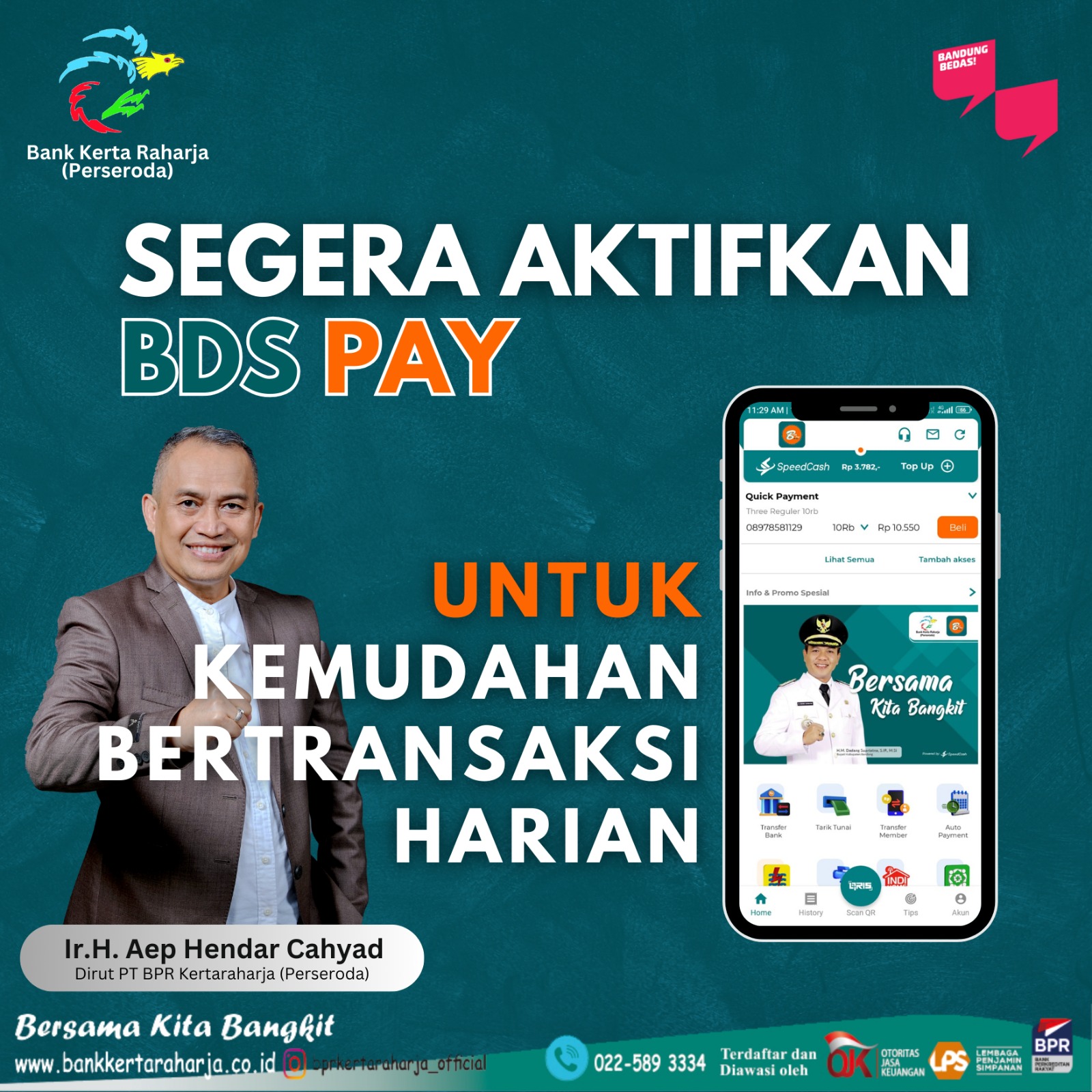 Segera Aktifkan BDS PAY