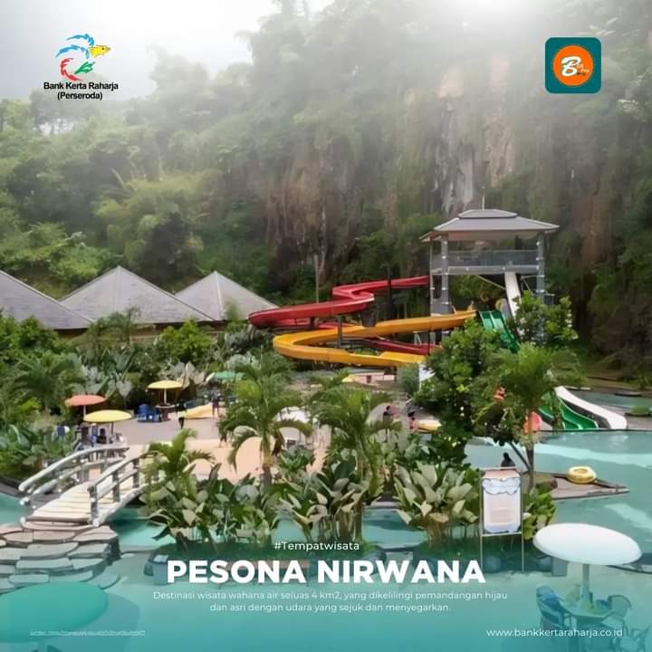 Wisata wahana air Pesona Nirwana Kabupaten Bandung