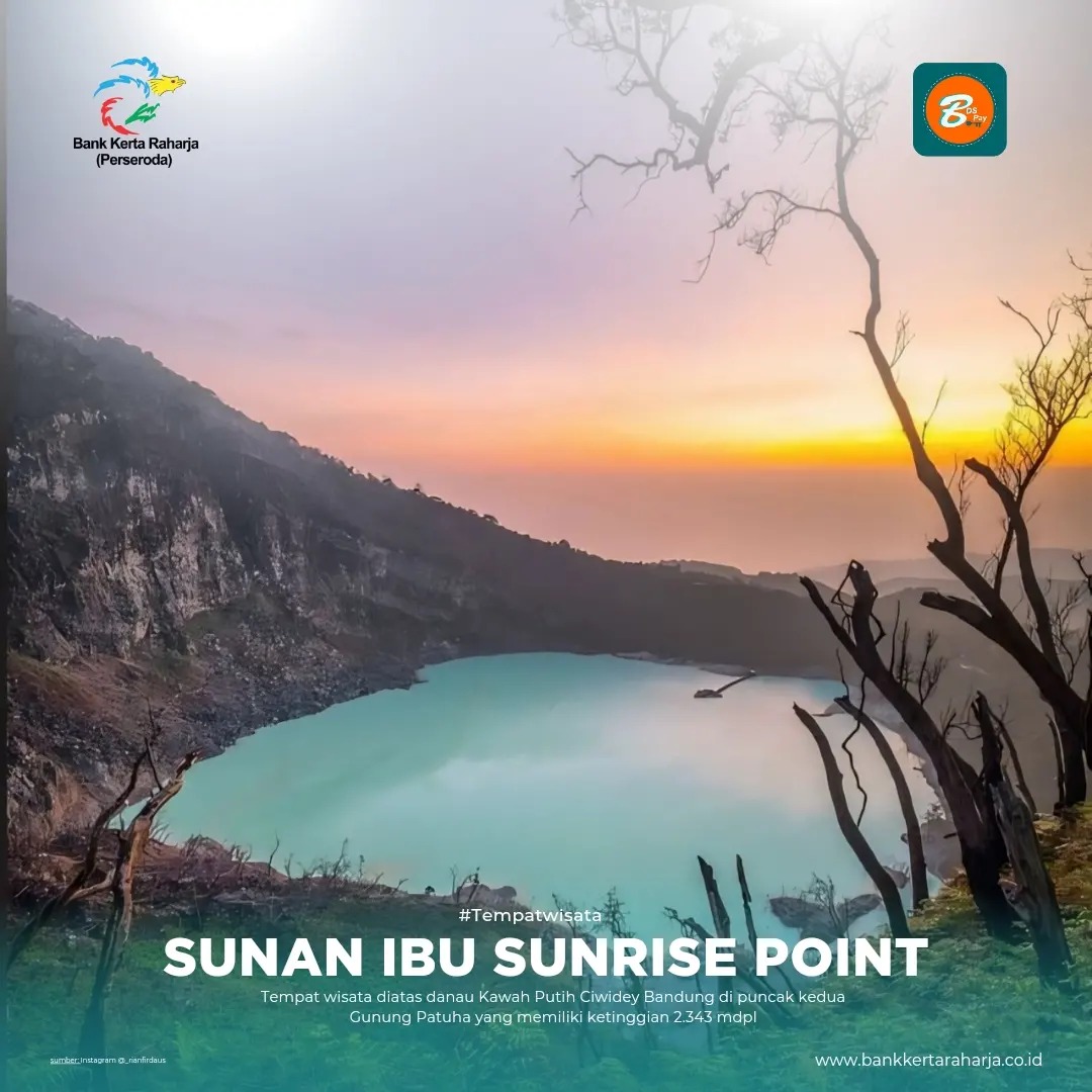 Sunan Ibu Sunrise Point Kawah Putih Ciwidey Kabupaten Bandung