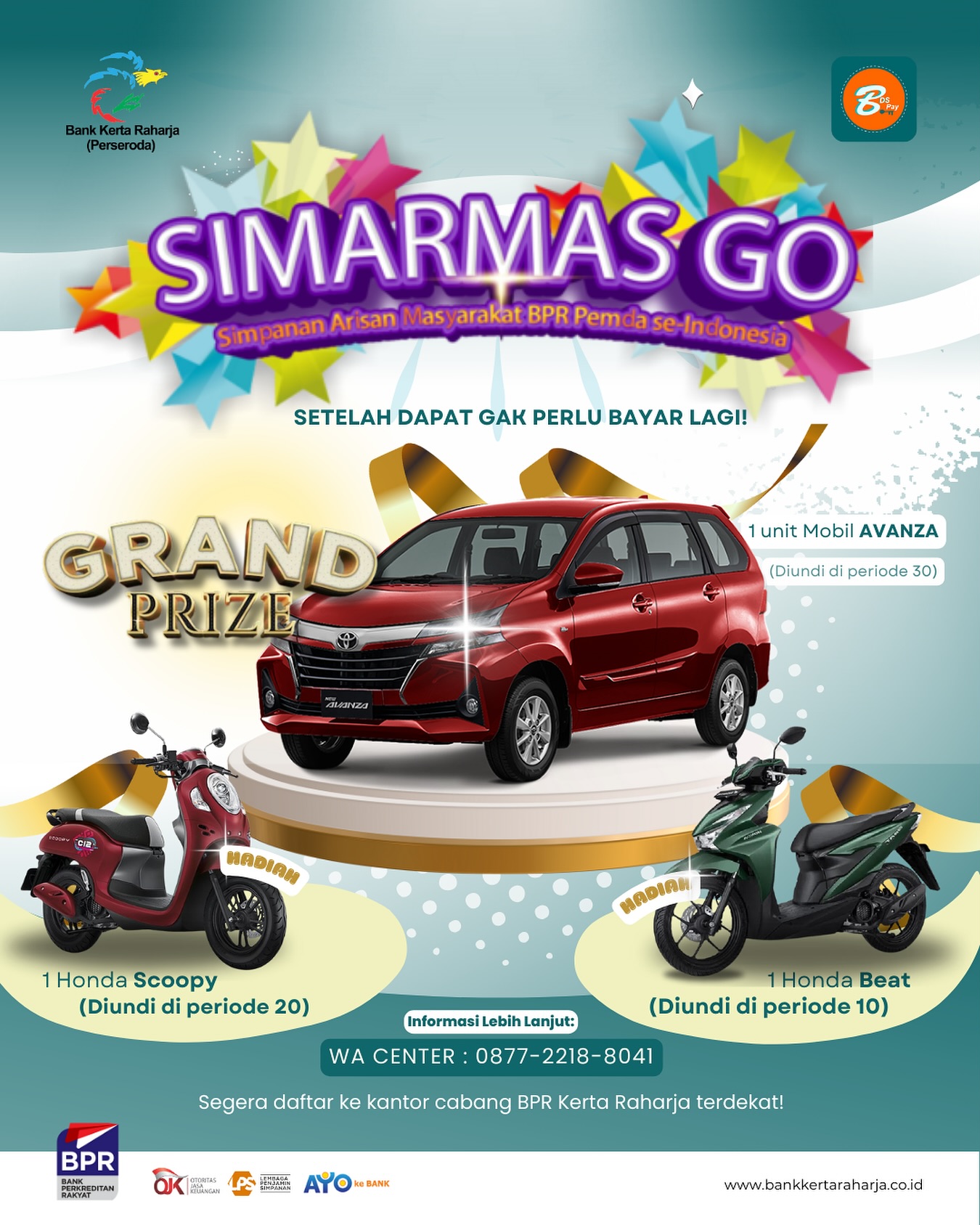 Dapatkan grandprize motor dan mobil