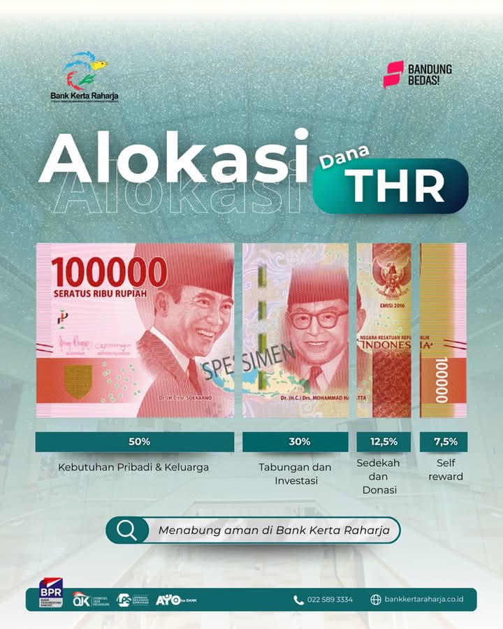 THR jangan langsung hilang!