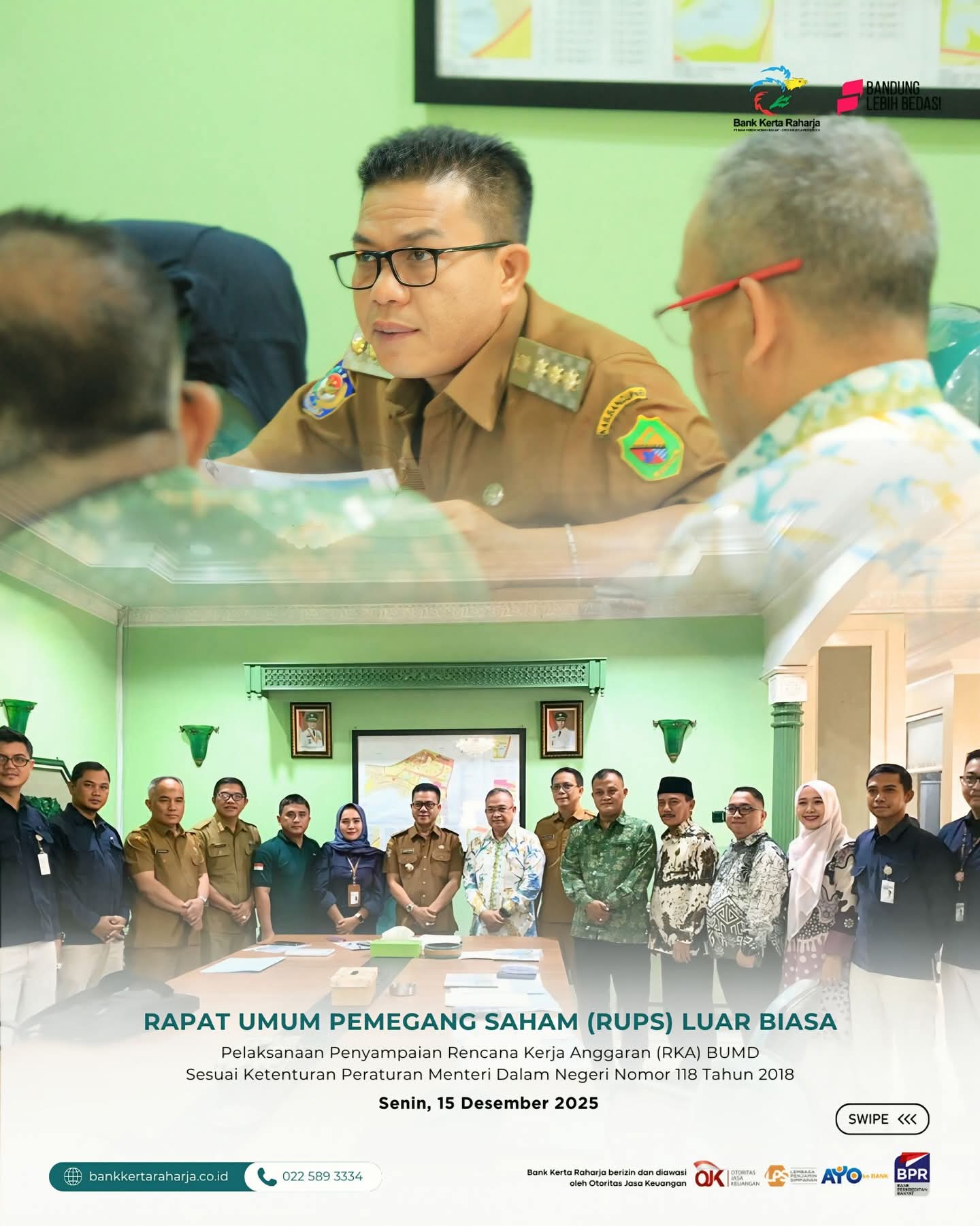 Menyelenggarakan Rapat Umum Pemegang Saham (RUPS)