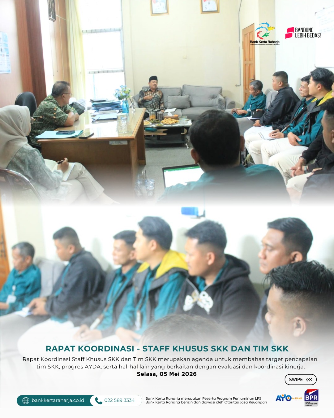Rapat Koordinasi Staff Khusus SKK dan Tim SKK